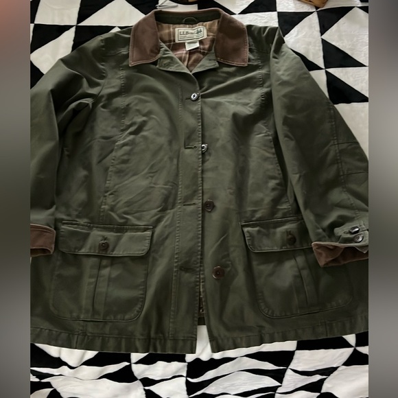 L.L. Bean Jackets & Blazers - L.L. Bean vintage wool lined canvas barn field chore jacket